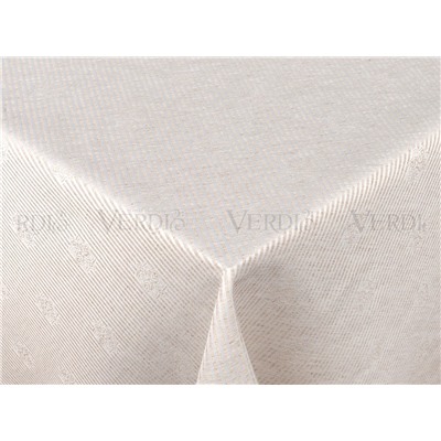 Скатертная ткань со льном 160 см