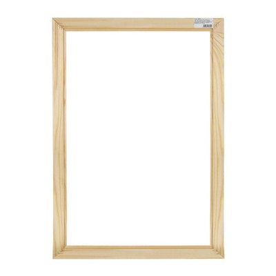Рама для картин (зеркал) 40×60 см, профиль 37×18 мм, Emma, неокрашенное дерево (подходит для декорирования)