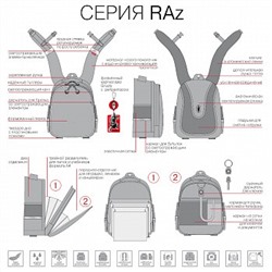 RAz-087-5 Рюкзак школьный