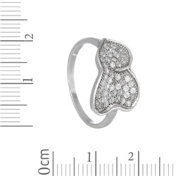Кольцо 'Мия' с фианитами ТФКЕ.027ФТ-