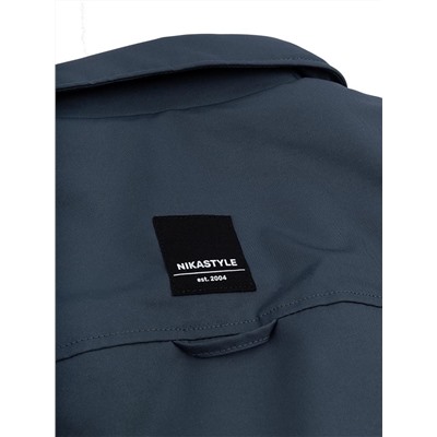 Куртка утепленная для мальчика NIKASTYLE 4м5124 джинс Nikastyle
