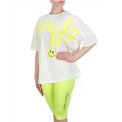 KD-792 WHITE/LIGHTGREEN Костюм-двойка женский 7986 TREND
