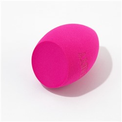 УЦЕНКА Спонж-капля скошенный «Beauty», увеличивается при намокании, цвет фуксия