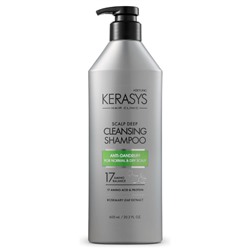 Kerasys Шампунь для лечения кожи головы освежающий (уход за сухой и нормальной кожей головы) (запас)