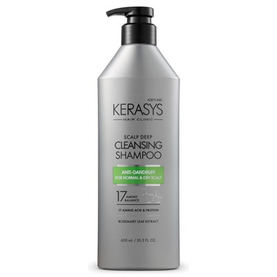 Kerasys Шампунь для лечения кожи головы освежающий (уход за сухой и нормальной кожей головы) 400мл