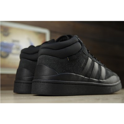 Зимние Adidas Campus из натуральной замши