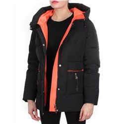 YM 2102 BLACK Куртка зимняя женская MARIA (200 гр. холлофайбера)