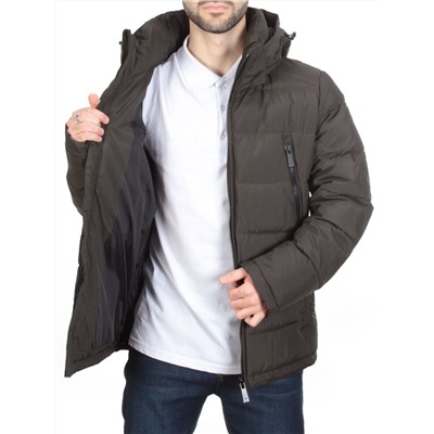 4707 KHAKI Куртка мужская зимняя ROMADA (200 гр. холлофайбер)