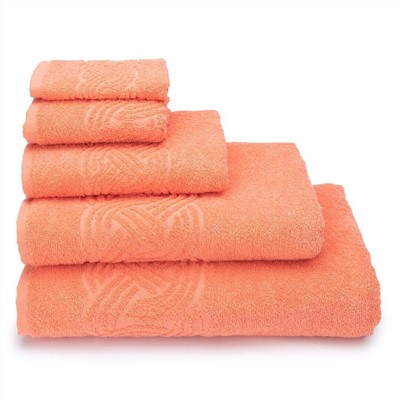 Полотенце махровое Surf ДМ однотонное Люкс, 15-1435 коралловый пион