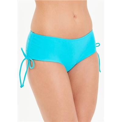 Gathered Side Short Bikini Bottoms