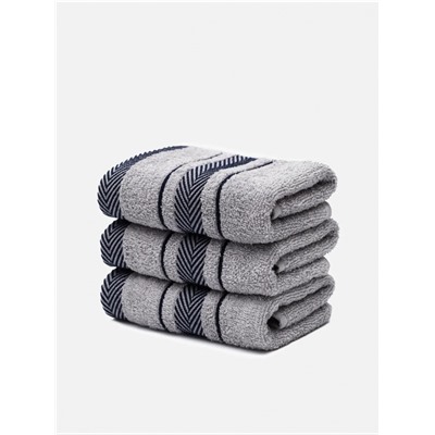 Комплект полотенец 3 шт 50*90 Рейв Серый