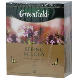 Greenfield. Spring Melody карт.пачка, 100 пак.