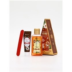 URAL LAB Арома Саунд Набор гель для душа, крем для рук и пилка для ногтей, печенье