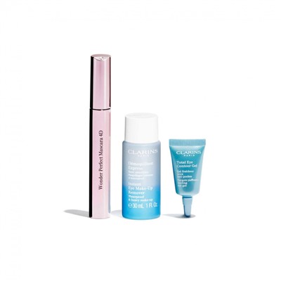 Clarins Wonder Perfect Mascara 4D Set  Набор туши для ресниц Wonder Perfect 4D