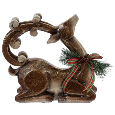 GAEM Фигурка декоративная "Олень", L29 W9 H25,5 см