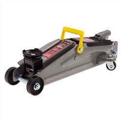 Домкрат гидравлический подкатной, 2 т, высота подъема 135-355 мм Matrix