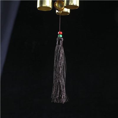 Музыка ветра «Маленький Будда», металл, 3 колокольчика, 40 см, МИКС