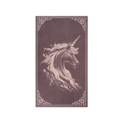 Полотенце махровое 6с103.412ж1 Огненный единорог(т.с.мальв1) 50х90см