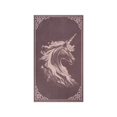 Полотенце махровое 6с103.412ж1 Огненный единорог(т.с.мальв1) 50х90см