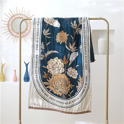 Муслиновое банное полотенце 80*160cm