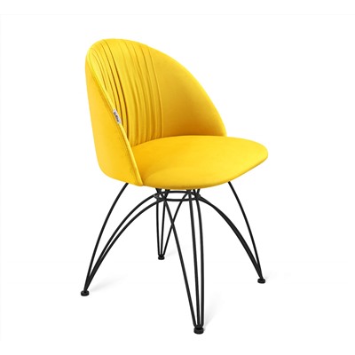 Стул SHT-ST35-1/S112
                        имперский желтый / черный муар