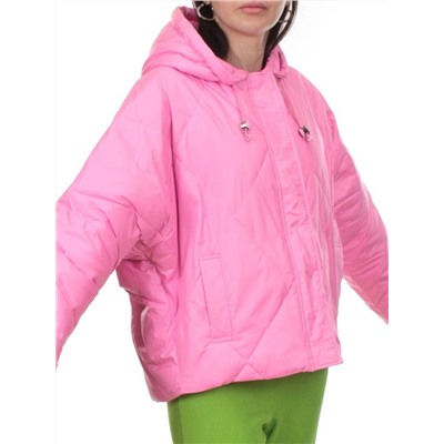 23-001 PINK Куртка оверсайз демисезонная женская (синтепон 100 гр.)