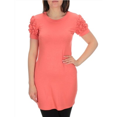 17251 CORAL Туника женская (92% вискоза, 8% эластан)