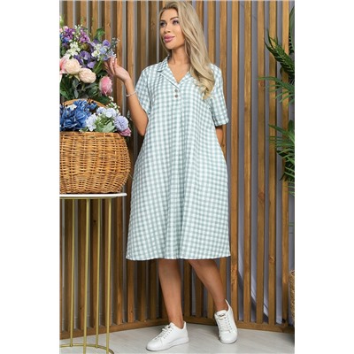 Платье Нежный бриз (мята) П13432-2М