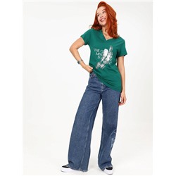 Футболка Сопряжение зелёный ИвК