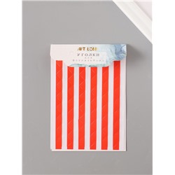 Набор уголков с кармашком для фотографий 102 уголка «Красные», 10.3×14.8 см