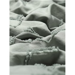 Покрывало LoveLife Tufting: Орнамент цв.зеленый, 150*220±5см, микрофайбер, 100% п/э