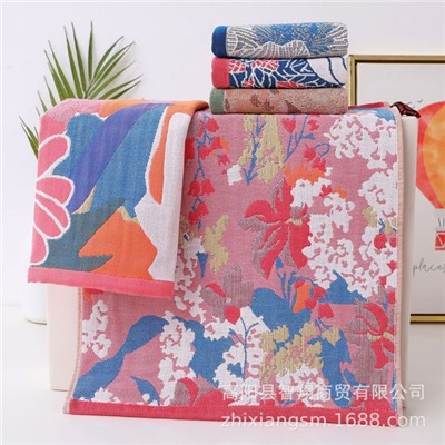 Gauze cotton scarf, soft wet wipes for face washing, children's towel
