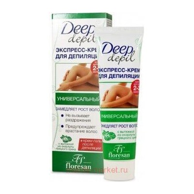 Ф-122n Deep depil Универсальный экспресс-Крем для депиляции 100 мл