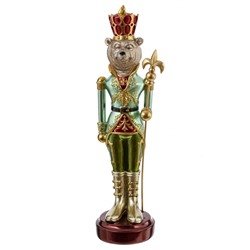 GAEM Фигурка декоративная "Солдатик-медведь", L10,5 W10,5 H41 см