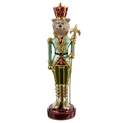 GAEM Фигурка декоративная "Солдатик-медведь", L10,5 W10,5 H41 см