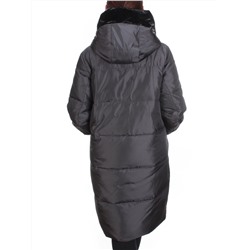 22607 BLACK Пальто зимнее женское SOFT FEATHERS (200 гр. био-пух)