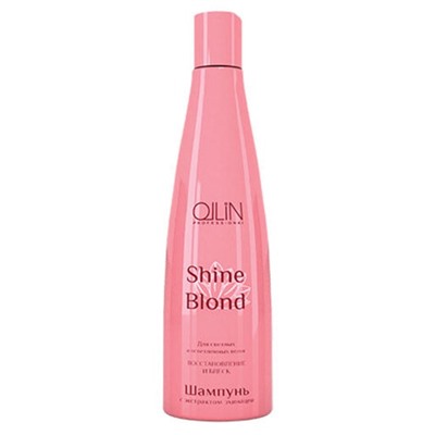 Оллин Професионал Shine Blond Шампунь с экстрактом эхинацеи, Ollin Professional 300 мл