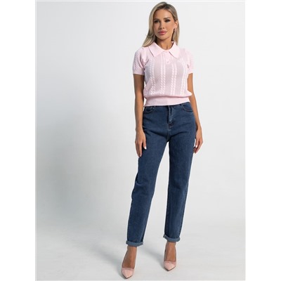 Поло Важный момент (розовое) Б15376-7М