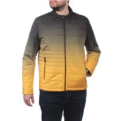 8341L GREEN/YELLOW Куртка мужская демисезонная (100 гр. синтепон)
