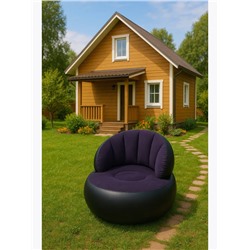 Надувное кресло 85*70 см (цвет в ассортименте) (3524)