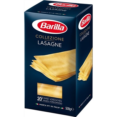 Паста ЛАЗАНЬЯ BARILLA 500гр 1/15