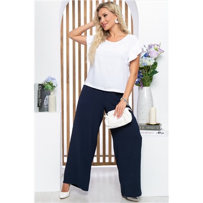 Брюки Городской шик (темно-синие) Б10314