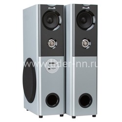 Колонка 08" (20-82 HOME SOUND) динамик 6шт/2х8"; 2х4"; 2х1.5" комплект 2 колонки ELTRONIC (серебро)