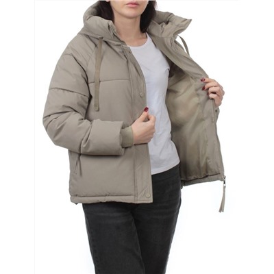 A2301 KHAKI Куртка зимняя женская (150 гр. холлофайбер)