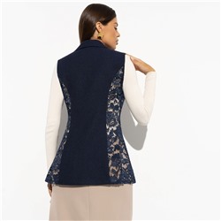 Жилет комбинированное с кружевом, Модное исключение (new)