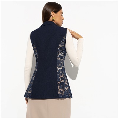 Жилет комбинированное с кружевом, Модное исключение (new)