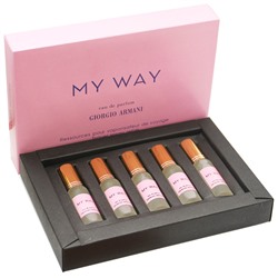 Подарочный набор Giorgio Armani My Way edp for women 5 x 12 ml