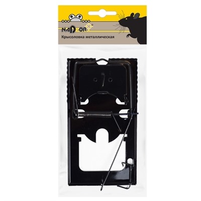 Металлическая крысоловка MOUSE2 16.2x8,8см Nadzor/144/12 оптом
