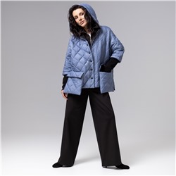 Куртка на синтепоне, След вдохновения (голубая)