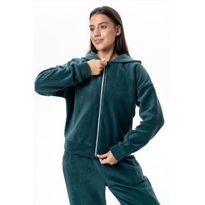 Джемпер женский 24-562L18 т.зеленый